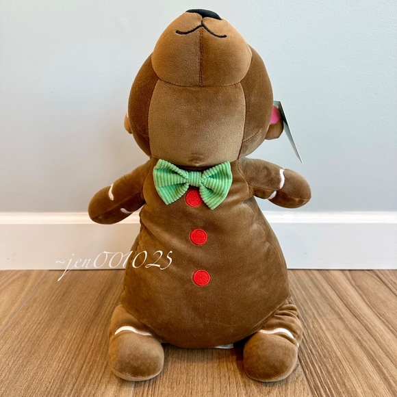 Gingerbread Bear Weighted Plush Throw Pillow - Pillowfort - Picture 9 of 11